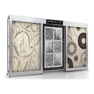 15 Track Sliding Rug Rack