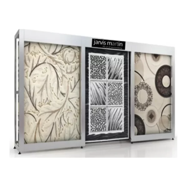 Sliding Rug Rack Displays